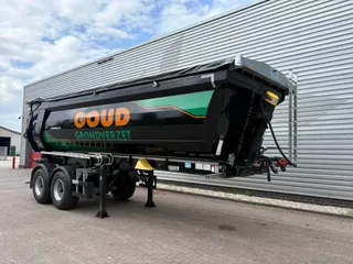 Schwarzm&uuml;ller 2 assige kipper / SCHUIFZEIL / BPW ASSEN / LIKE NEW / 28 M3 /